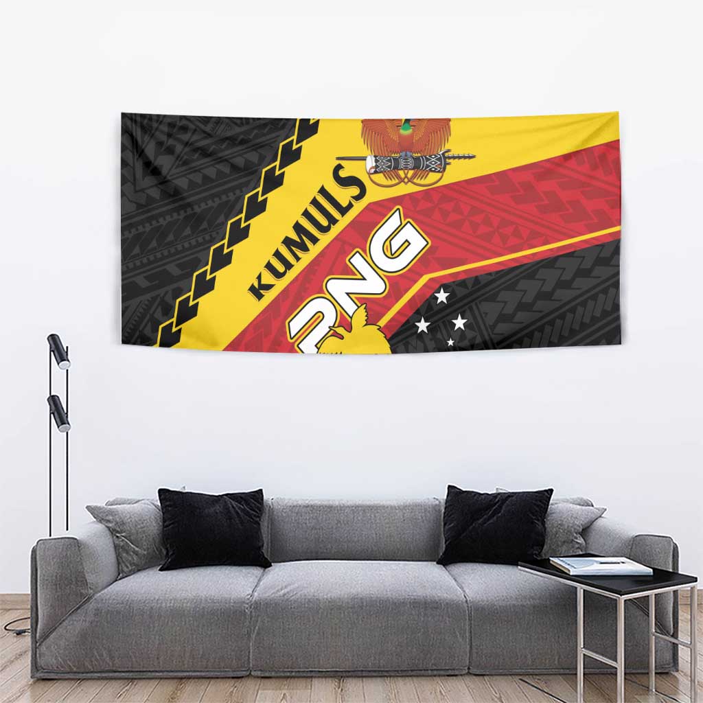 PNG Tapestry The Kumuls Are On A Roll LT01 - Polynesian Pride