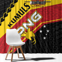 PNG Window Curtain The Kumuls Are On A Roll LT01 - Polynesian Pride