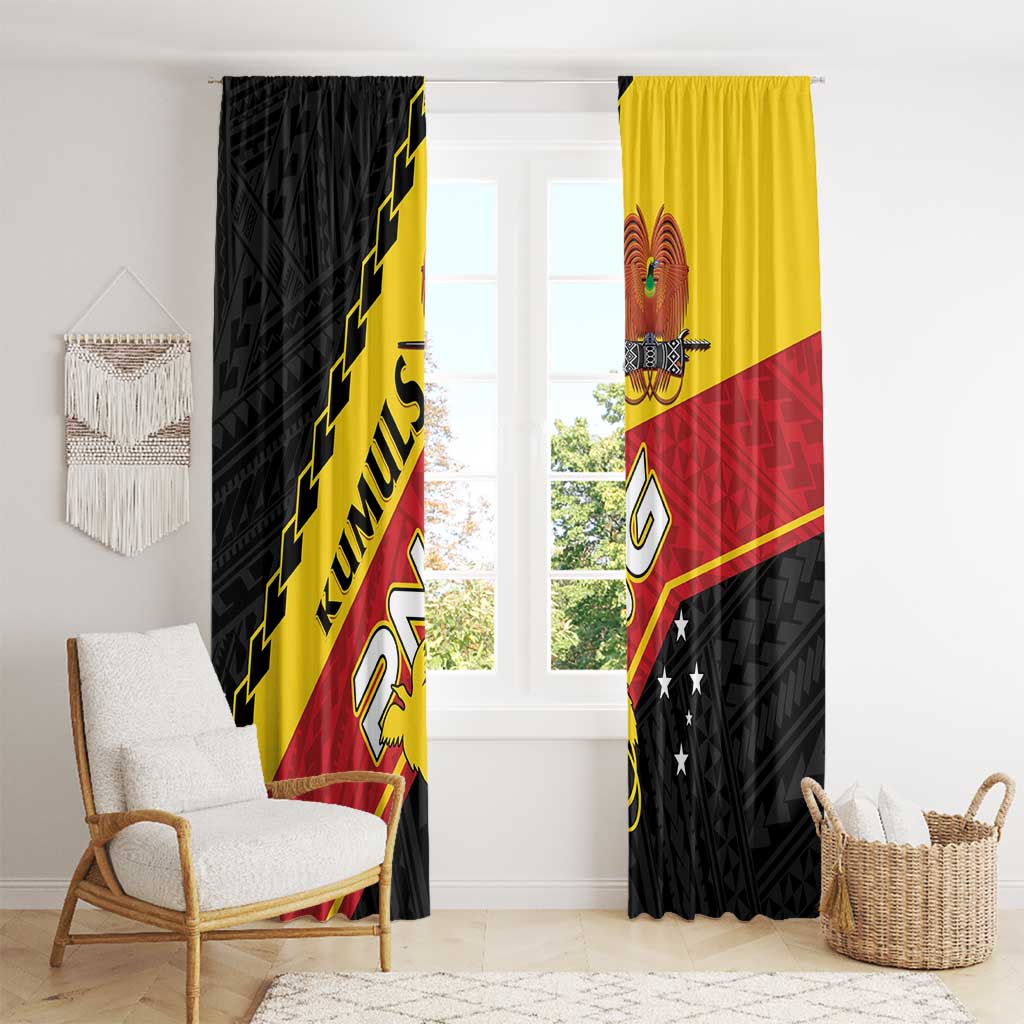 PNG Window Curtain The Kumuls Are On A Roll LT01 - Polynesian Pride
