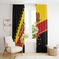 PNG Window Curtain The Kumuls Are On A Roll LT01 - Polynesian Pride