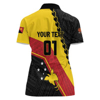 Custom PNG Women Polo Shirt The Kumuls Are On A Roll LT01 - Polynesian Pride