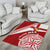 Tonga Rugby Mate Maa Area Rug Ngatu Pattern