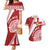 Custom Tonga Rugby Mate Maa Couples Matching Mermaid Dress and Hawaiian Shirt Ngatu Pattern