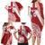 Custom Tonga Rugby Mate Maa Family Matching Long Sleeve Bodycon Dress and Hawaiian Shirt Ngatu Pattern