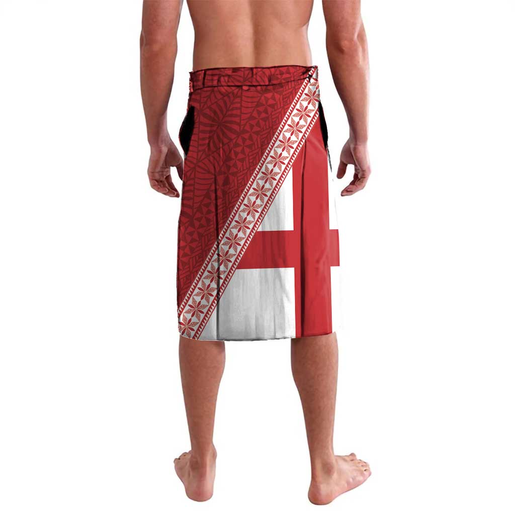 Custom Tonga Rugby Mate Maa Lavalava Ngatu Pattern LT01 - Polynesian Pride