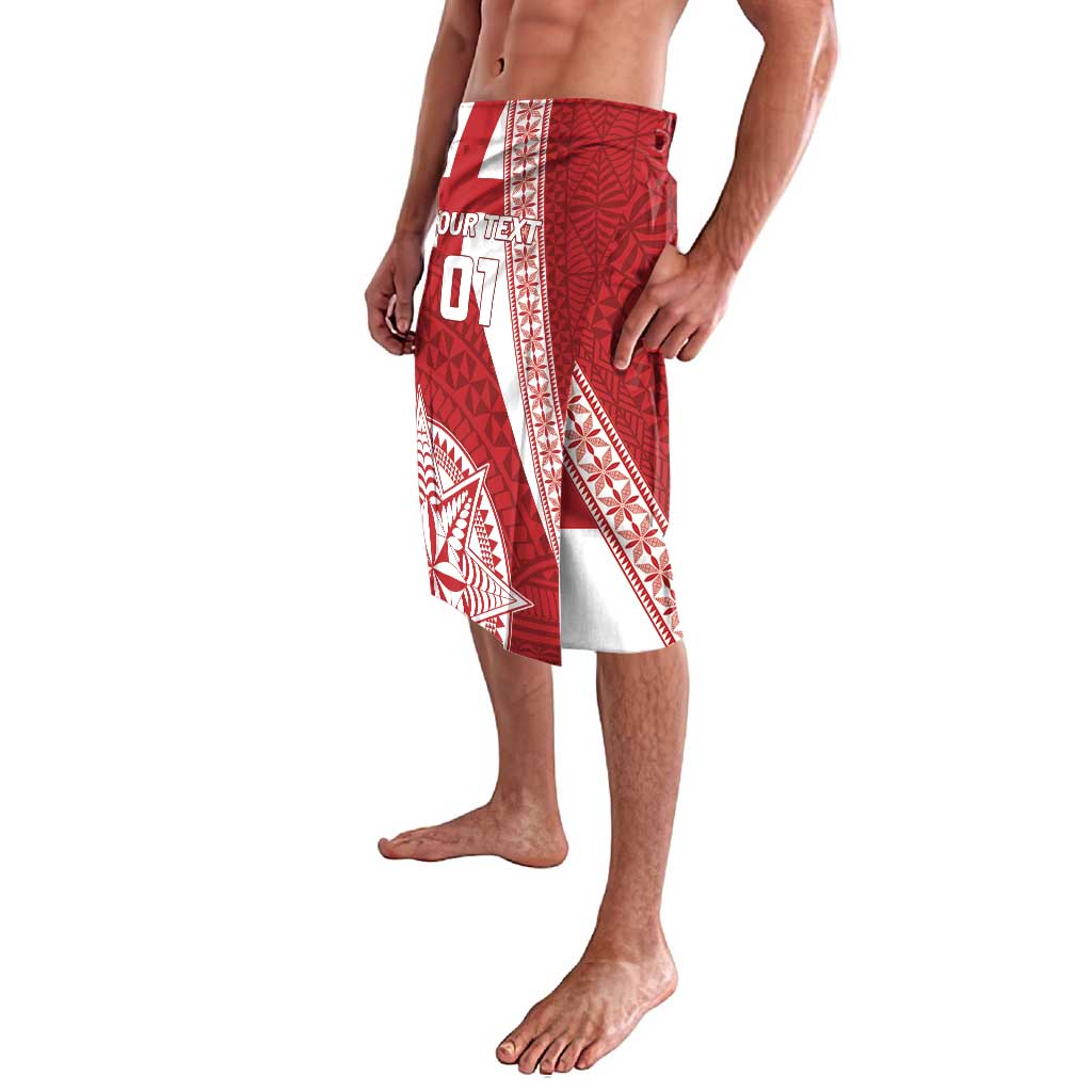 Custom Tonga Rugby Mate Maa Lavalava Ngatu Pattern LT01 - Polynesian Pride