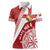 Custom Tonga Rugby Mate Maa Women Polo Shirt Ngatu Pattern