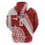 Custom Tonga Rugby Mate Maa Zip Hoodie Ngatu Pattern