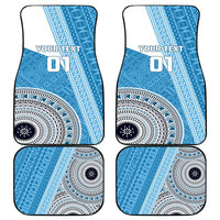 Fiji Rugby Bati Car Mats Tapa Pattern LT01 - Polynesian Pride