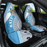 Fiji Rugby Bati Car Seat Cover Tapa Pattern LT01 One Size Blue - Polynesian Pride