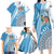 Custom Fiji Rugby Bati Family Matching Long Sleeve Bodycon Dress and Hawaiian Shirt Tapa Pattern