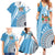 Custom Fiji Rugby Bati Family Matching Summer Maxi Dress and Hawaiian Shirt Tapa Pattern