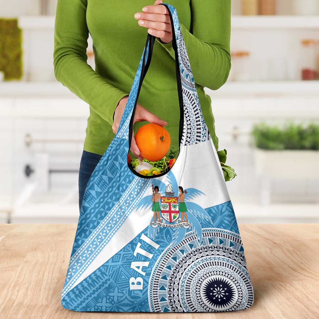 Fiji Rugby Bati Grocery Bag Tapa Pattern LT01 - Polynesian Pride