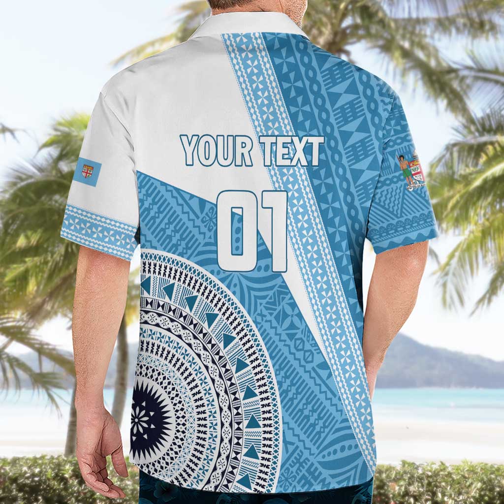 Custom Fiji Rugby Bati Hawaiian Shirt Tapa Pattern LT01 - Polynesian Pride