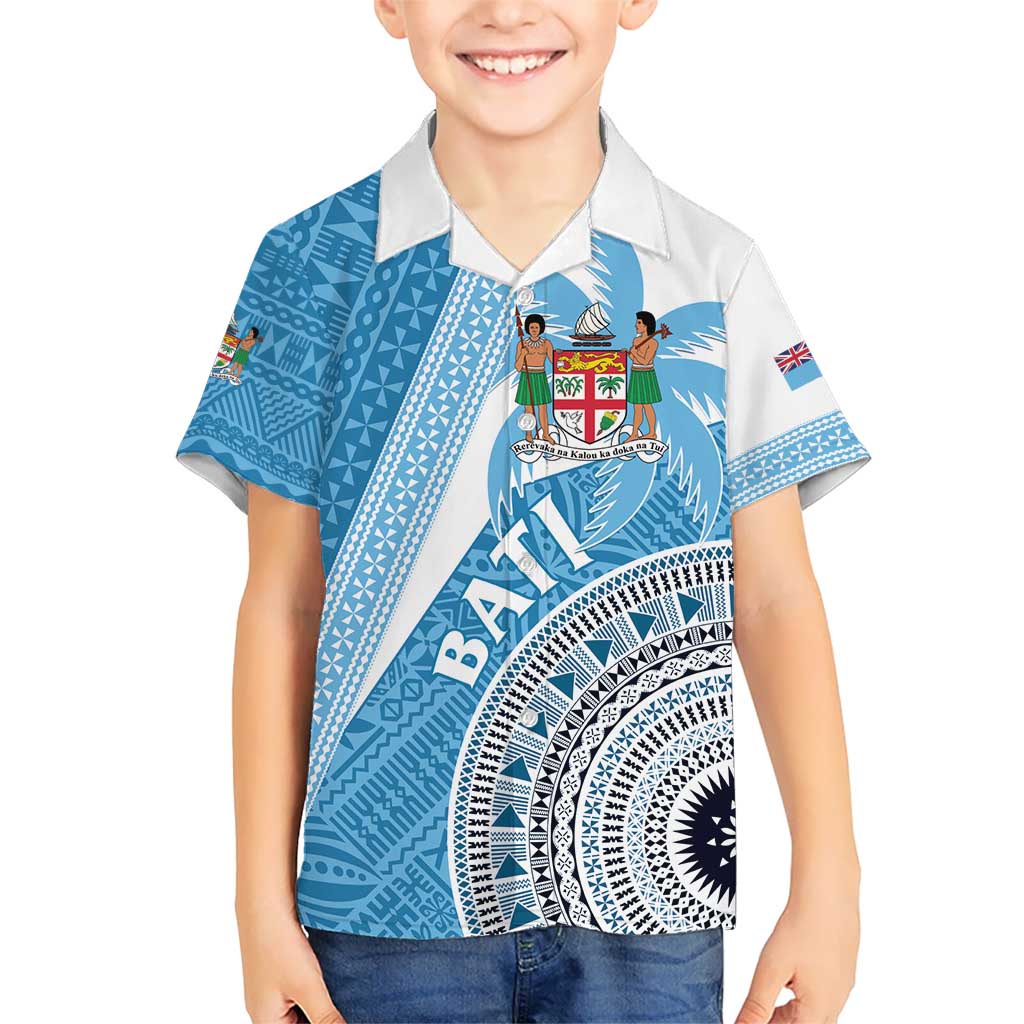 Custom Fiji Rugby Bati Hawaiian Shirt Tapa Pattern LT01 - Polynesian Pride
