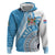 Custom Fiji Rugby Bati Hoodie Tapa Pattern