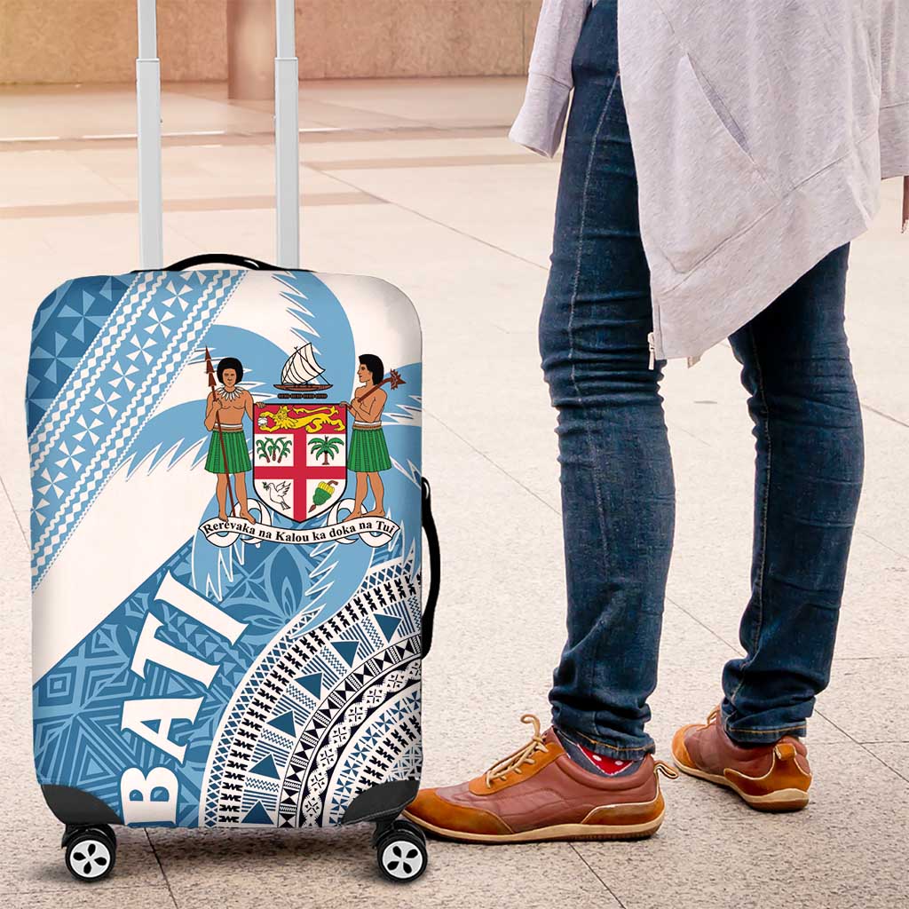 Fiji Rugby Bati Luggage Cover Tapa Pattern