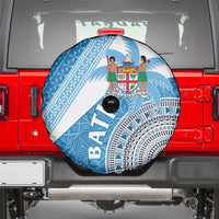 Fiji Rugby Bati Spare Tire Cover Tapa Pattern LT01 - Polynesian Pride