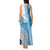 Custom Fiji Rugby Bati Tank Maxi Dress Tapa Pattern