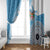 Fiji Rugby Bati Window Curtain Tapa Pattern