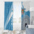 Fiji Rugby Bati Window Curtain Tapa Pattern