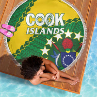 Cook Islands Rugby Kukis Beach Blanket Circle Stars LT01 - Polynesian Pride