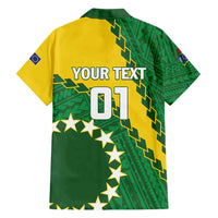 Custom Cook Islands Rugby Kukis Hawaiian Shirt Circle Stars LT01 - Polynesian Pride