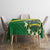 Cook Islands Rugby Kukis Tablecloth Circle Stars