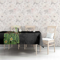 Hawaiian Hibiscus Plumeria Tablecloth Tropical Leaves LT01 - Polynesian Pride