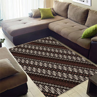 Yogyakarta Parang Batik Motifs Area Rug Indonesian Traditional Pattern LT01 - Polynesian Pride