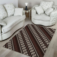 Yogyakarta Parang Batik Motifs Area Rug Indonesian Traditional Pattern LT01 - Polynesian Pride