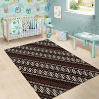 Yogyakarta Parang Batik Motifs Area Rug Indonesian Traditional Pattern LT01 - Polynesian Pride
