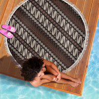Yogyakarta Parang Batik Motifs Beach Blanket Indonesian Traditional Pattern LT01 - Polynesian Pride