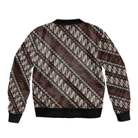 Yogyakarta Parang Batik Motifs Bomber Jacket Indonesian Traditional Pattern LT01 - Polynesian Pride