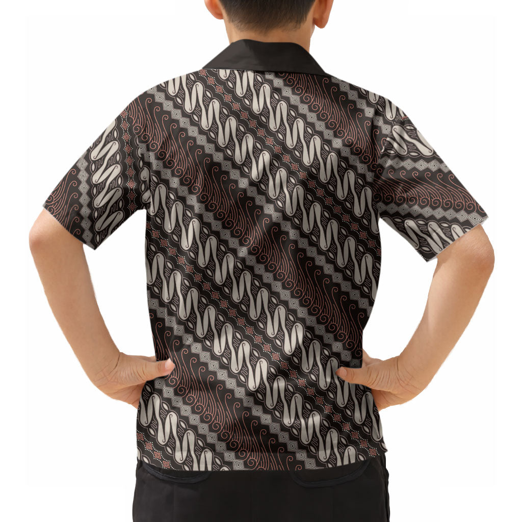 Yogyakarta Parang Batik Motifs Hawaiian Shirt Indonesian Traditional Pattern LT01 - Polynesian Pride