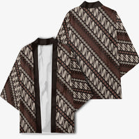 Yogyakarta Parang Batik Motifs Kimono Indonesian Traditional Pattern LT01 - Polynesian Pride