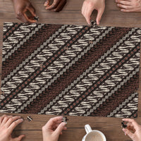 Yogyakarta Parang Batik Motifs Puzzle Indonesian Traditional Pattern LT01 - Polynesian Pride