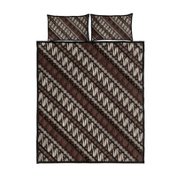Yogyakarta Parang Batik Motifs Quilt Bed Set Indonesian Traditional Pattern LT01 - Polynesian Pride