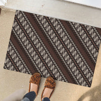 Yogyakarta Parang Batik Motifs Rubber Doormat Indonesian Traditional Pattern LT01 - Polynesian Pride