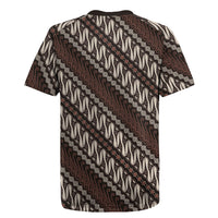 Yogyakarta Parang Batik Motifs Rugby Jersey Indonesian Traditional Pattern LT01 - Polynesian Pride