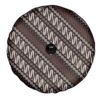 Yogyakarta Parang Batik Motifs Spare Tire Cover Indonesian Traditional Pattern LT01 - Polynesian Pride