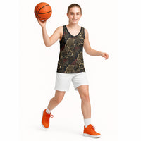 Batik Sekar Jagad Basketball Jersey Indonesian Traditional Pattern LT01 - Polynesian Pride