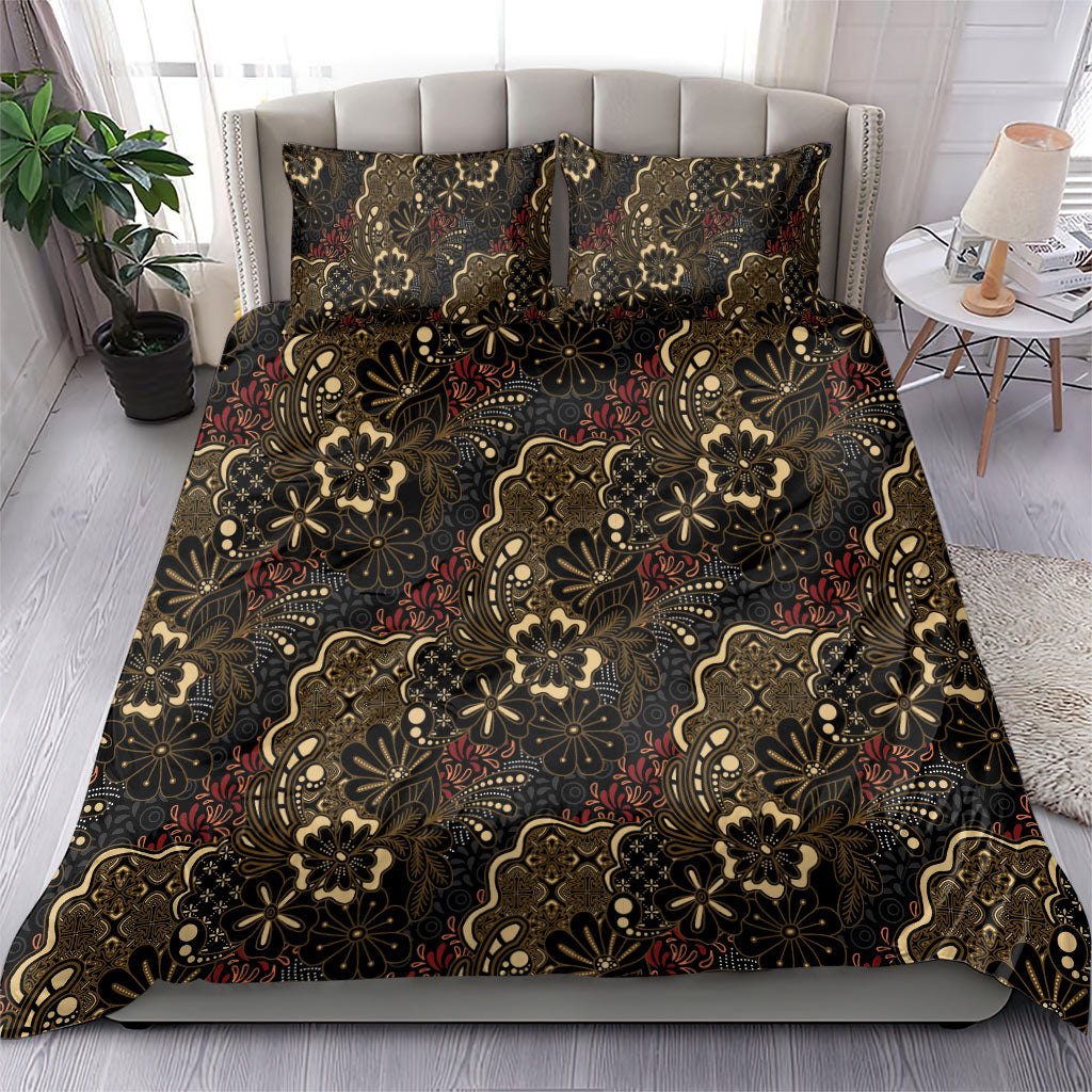 Batik Sekar Jagad Bedding Set Indonesian Traditional Pattern LT01 - Polynesian Pride