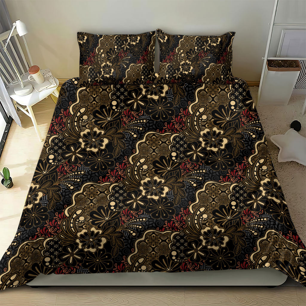 Batik Sekar Jagad Bedding Set Indonesian Traditional Pattern LT01 - Polynesian Pride