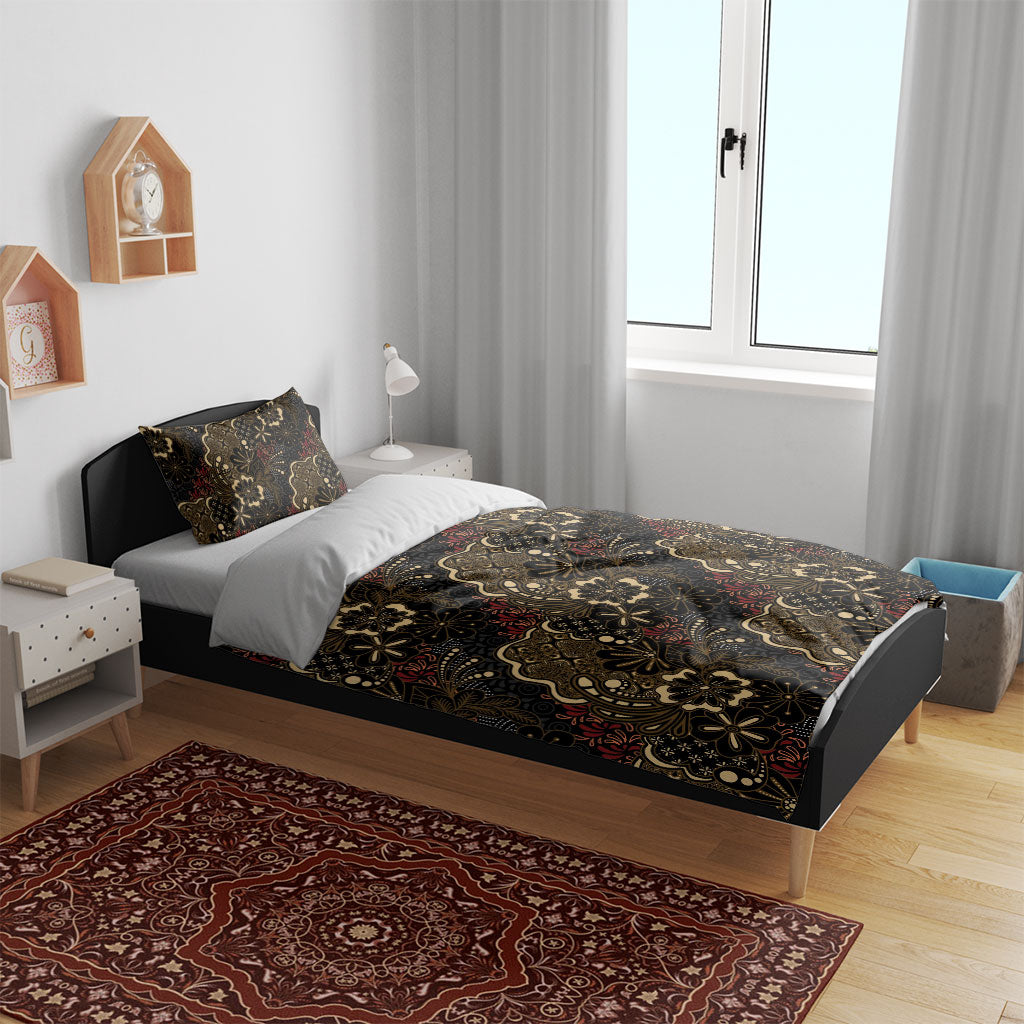Batik Sekar Jagad Bedding Set Indonesian Traditional Pattern LT01 - Polynesian Pride