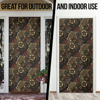 Batik Sekar Jagad Door Cover Indonesian Traditional Pattern LT01 - Polynesian Pride