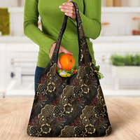 Batik Sekar Jagad Grocery Bag Indonesian Traditional Pattern LT01 - Polynesian Pride