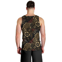 Batik Sekar Jagad Men Tank Top Indonesian Traditional Pattern LT01 - Polynesian Pride