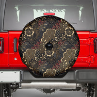 Batik Sekar Jagad Spare Tire Cover Indonesian Traditional Pattern LT01 - Polynesian Pride