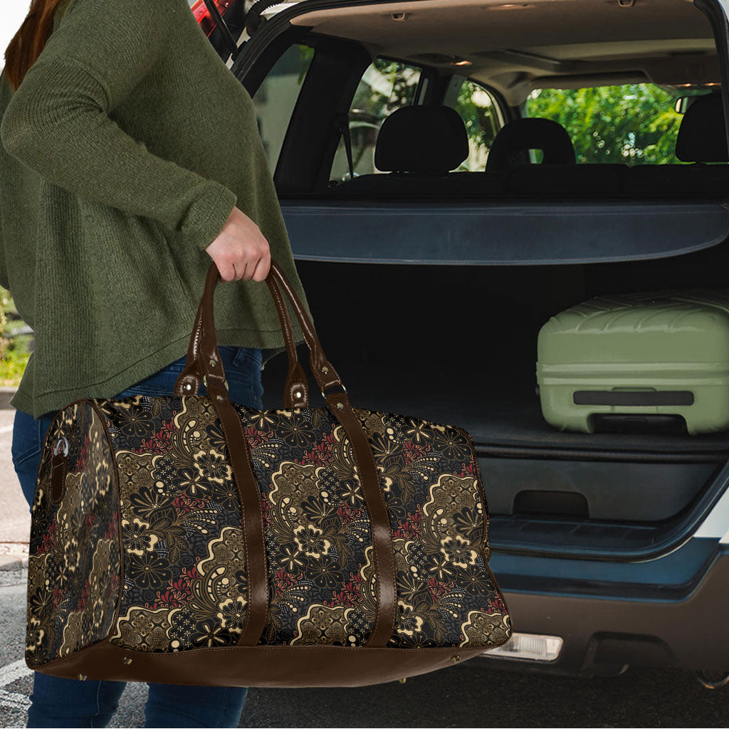 Batik Sekar Jagad Travel Bag Indonesian Traditional Pattern LT01 - Polynesian Pride